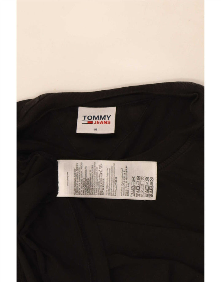 Tommy Hilfiger Herre T-Shirt Top Medium Sort