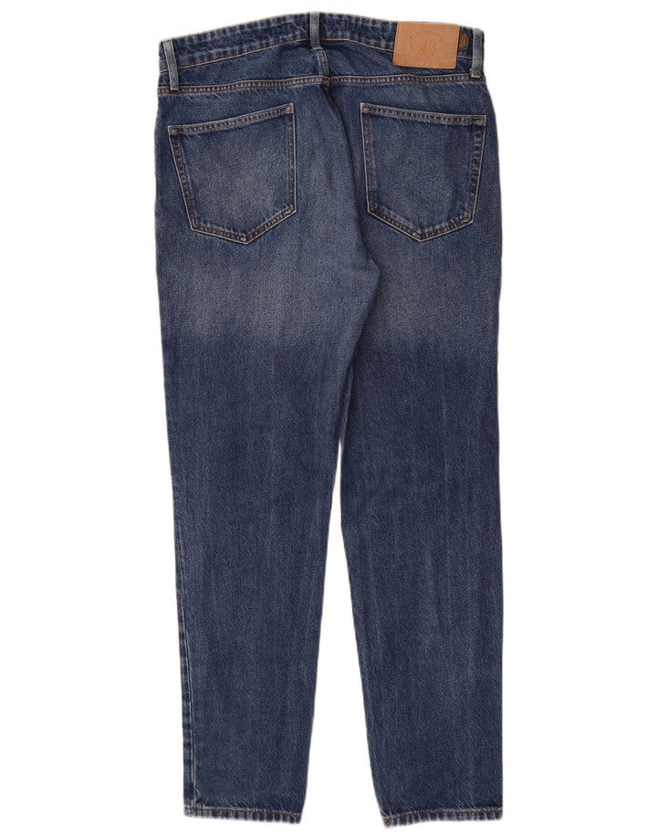 SUPERDRY Herre Tapered Jeans W32 L32 Blå Bomuld