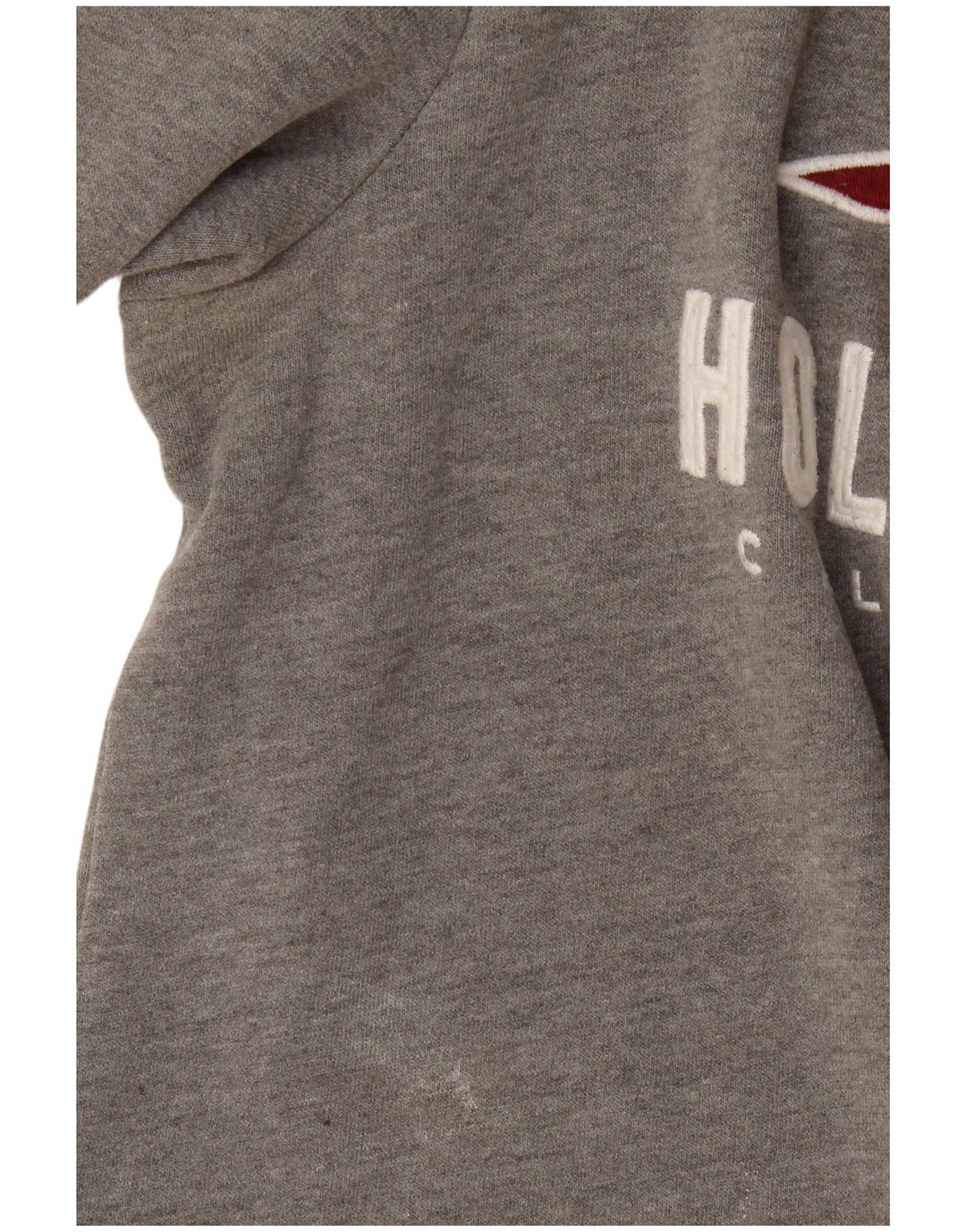 Hollister Herre grafisk sweatshirt jumper lille grå bomuld