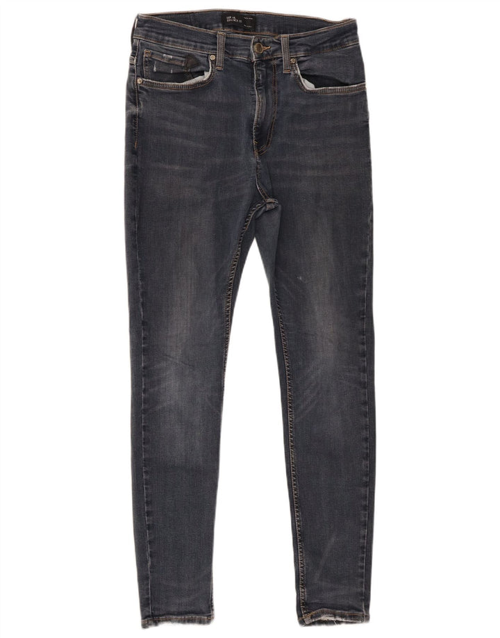 Zara Herre Skinny Jeans EU 40 Medium W31 L27 Blå
