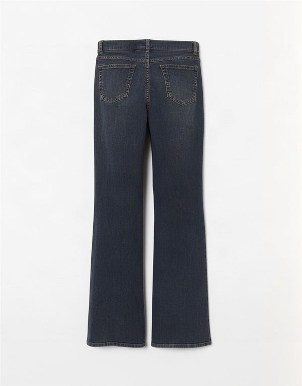 Marks & Spencer Dame Bootcut Jeans UK 16 Large W34 L31 Blue Cotton