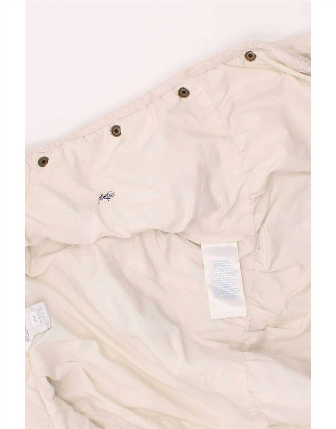 Ralph Lauren Babypiger Quiltet jakke 18-24 måneder Hvid Polyester