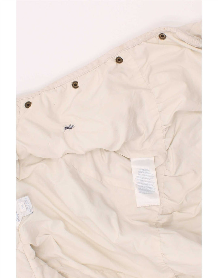 Ralph Lauren Babypiger Quiltet jakke 18-24 måneder Hvid Polyester