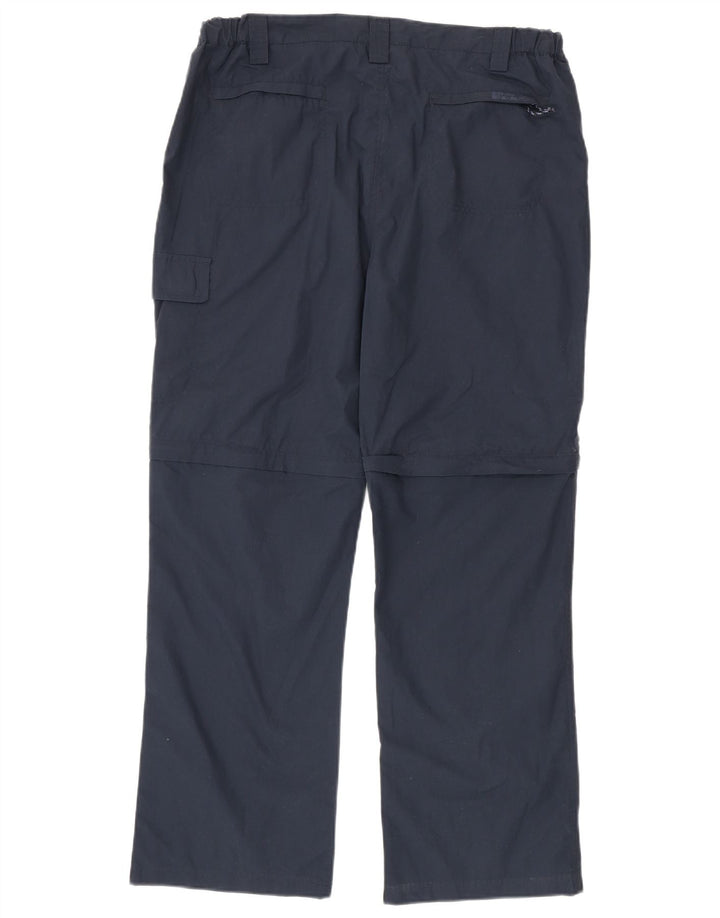 Mountain Warehouse Dame Cargo Trousers UK 16 Large W36 L30 Navy Blue