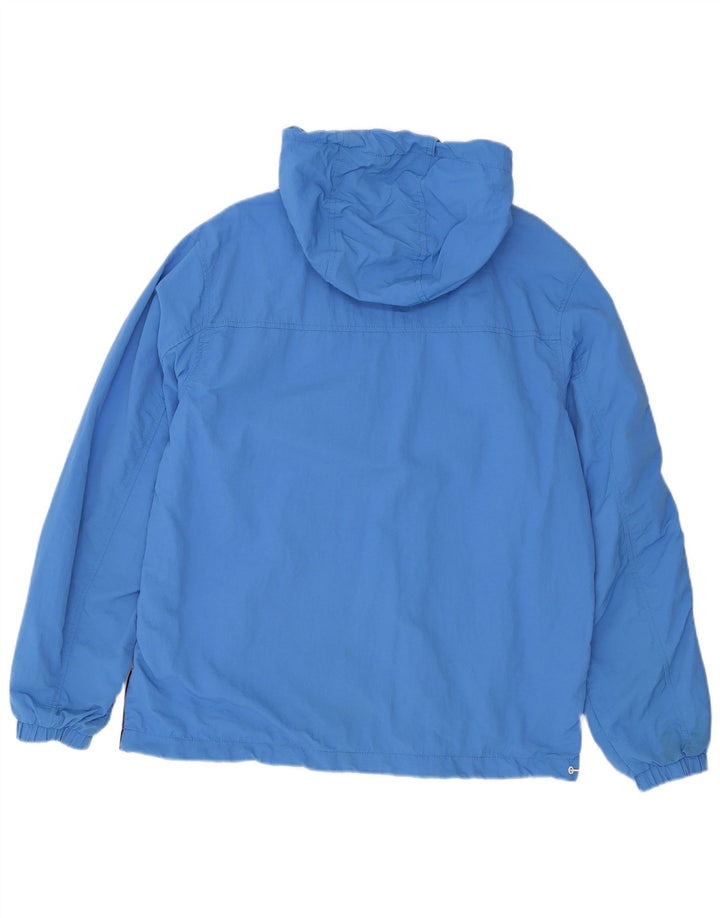 Tommy Hilfiger Herre Hooded Graphic Anorak Jacket UK 38 Medium Blue