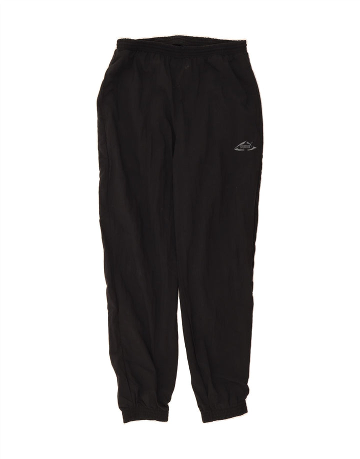 PUMA Mens Tracksuit Trousers Joggers Large  Black Vintage Puma and Second-Hand Puma from Messina Hembry 
