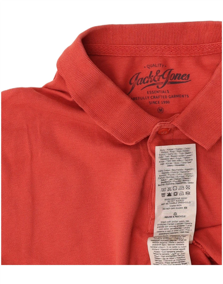 JACK & JONES Poloshirt til mænd Medium Pink Bomuld