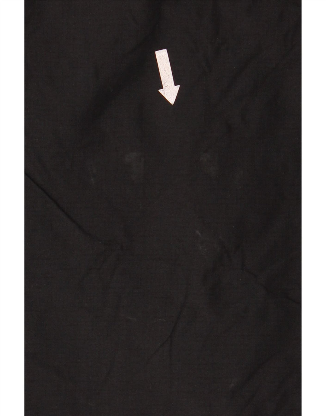 Superdry vindjakkejakke med hætte til kvinder UK 14 Medium Sort Nylon