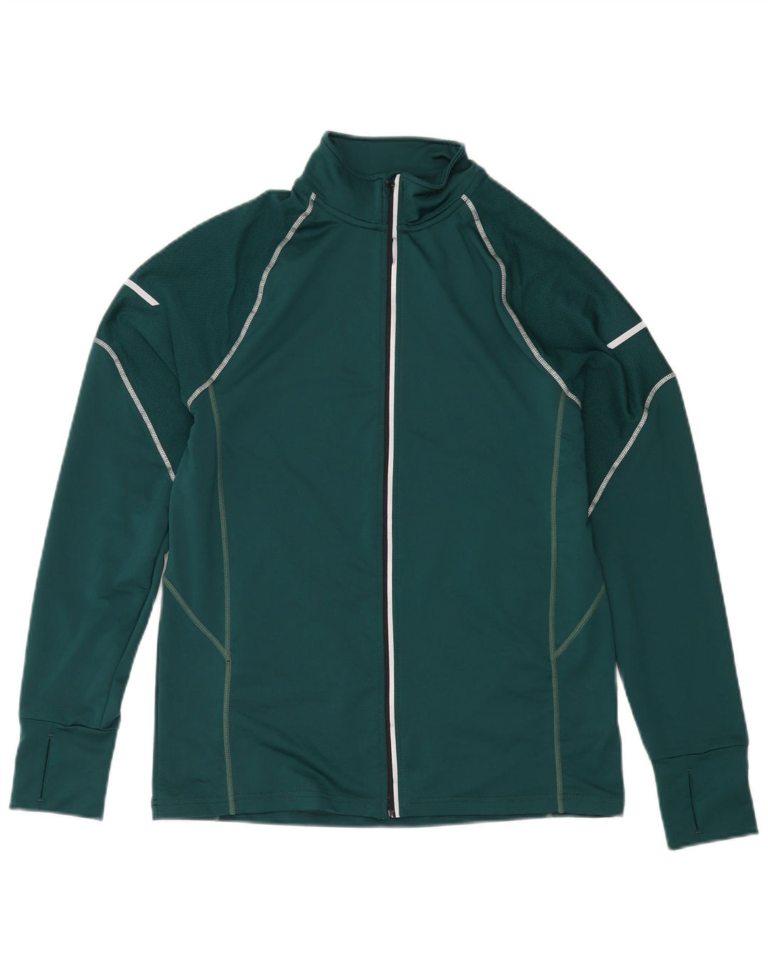 Mountain Warehouse Herre IsoCool Træningsdragt Top Jakke Medium Grøn Polyester