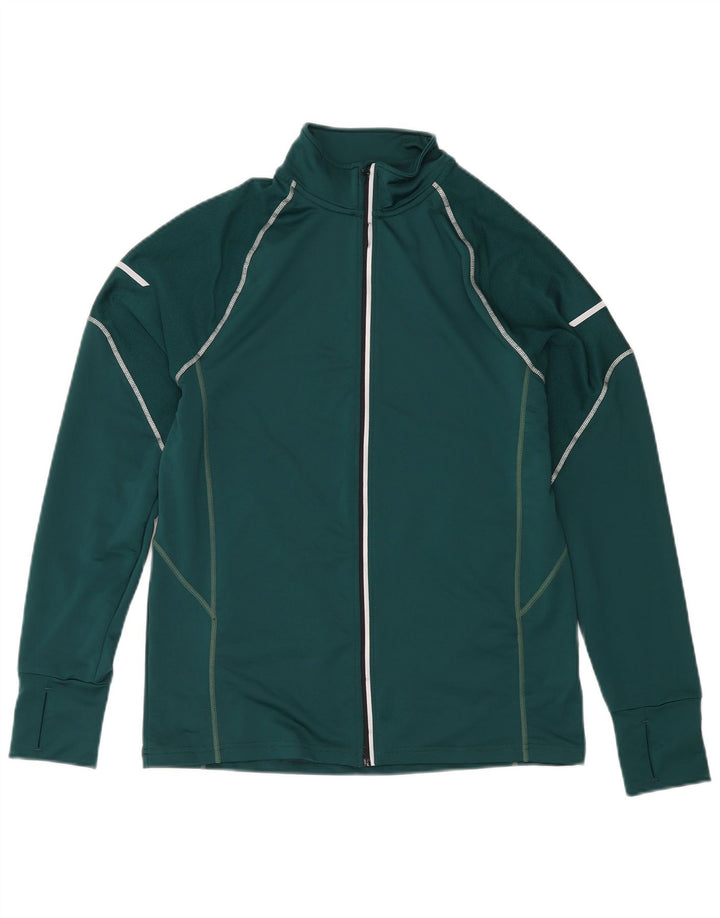 Mountain Warehouse Herre IsoCool Træningsdragt Top Jakke Medium Grøn Polyester