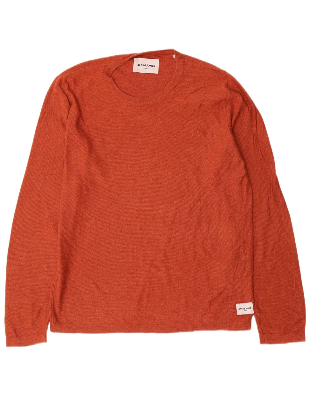 Jack & Jones Herre Top Langærmet Lille Orange Bomuld