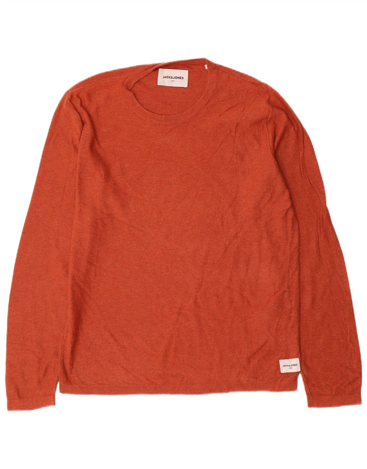 Jack & Jones Herre Top Langærmet Lille Orange Bomuld