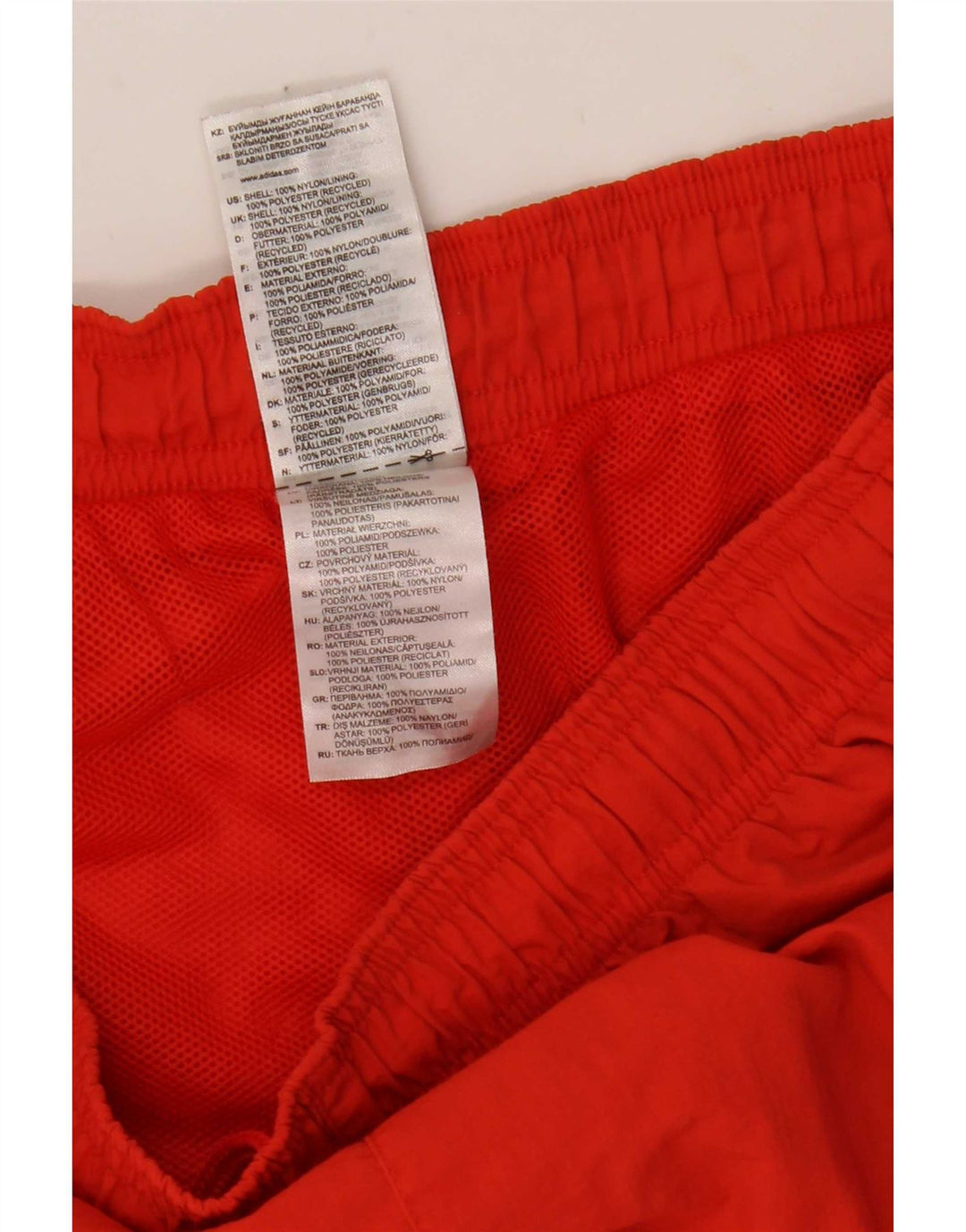 Adidas Badeshorts til mænd Medium Rød Nylon