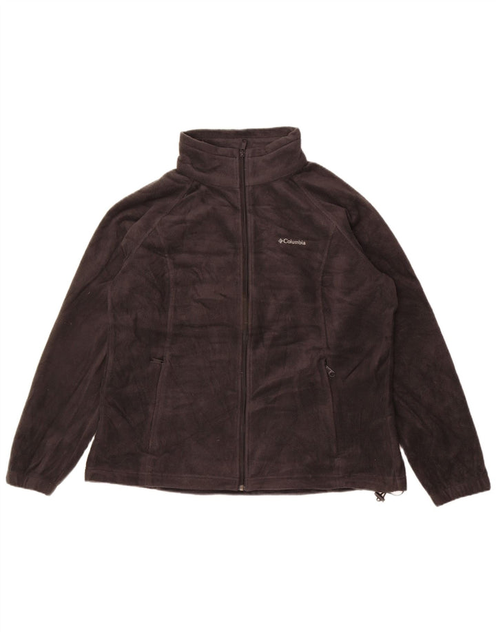Columbia Dame Fleecejakke UK 18 XL Grå Polyester