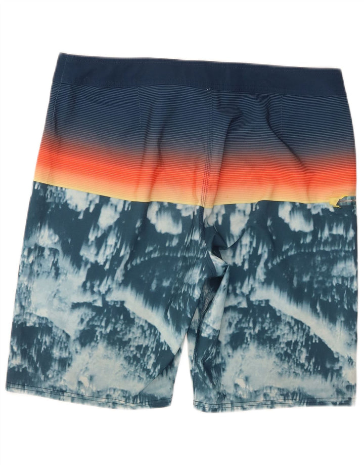 O'Neill Badeshorts til mænd mellemblå farveblok polyester
