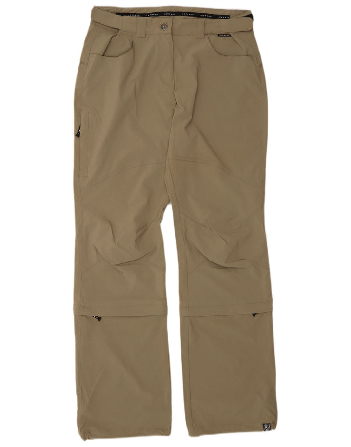 Icepeak Dame Vandre Cargo Bukser EU 40 Medium W30 L32 Khaki Polyester