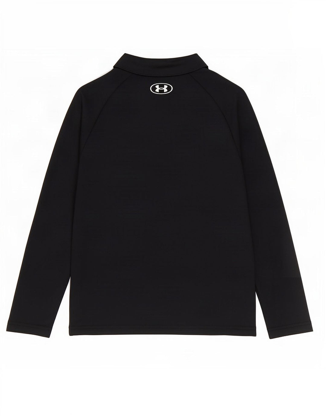 Under Armour Boys Zip Neck Pullover Træningsdragt Top 6-7 år XS Sort