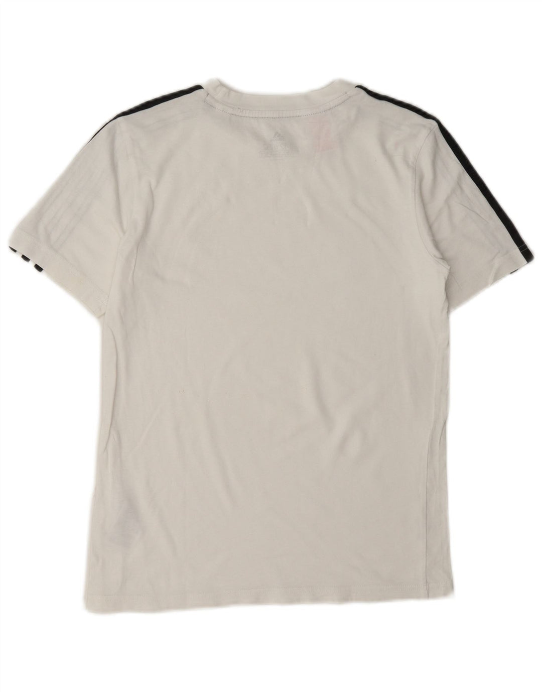 Adidas Boys T-Shirt Top 11-12 år Hvid Bomuld