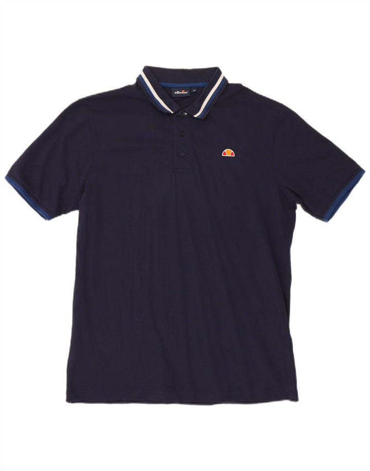 Ellesse Herre poloshirt XL marineblå bomuld