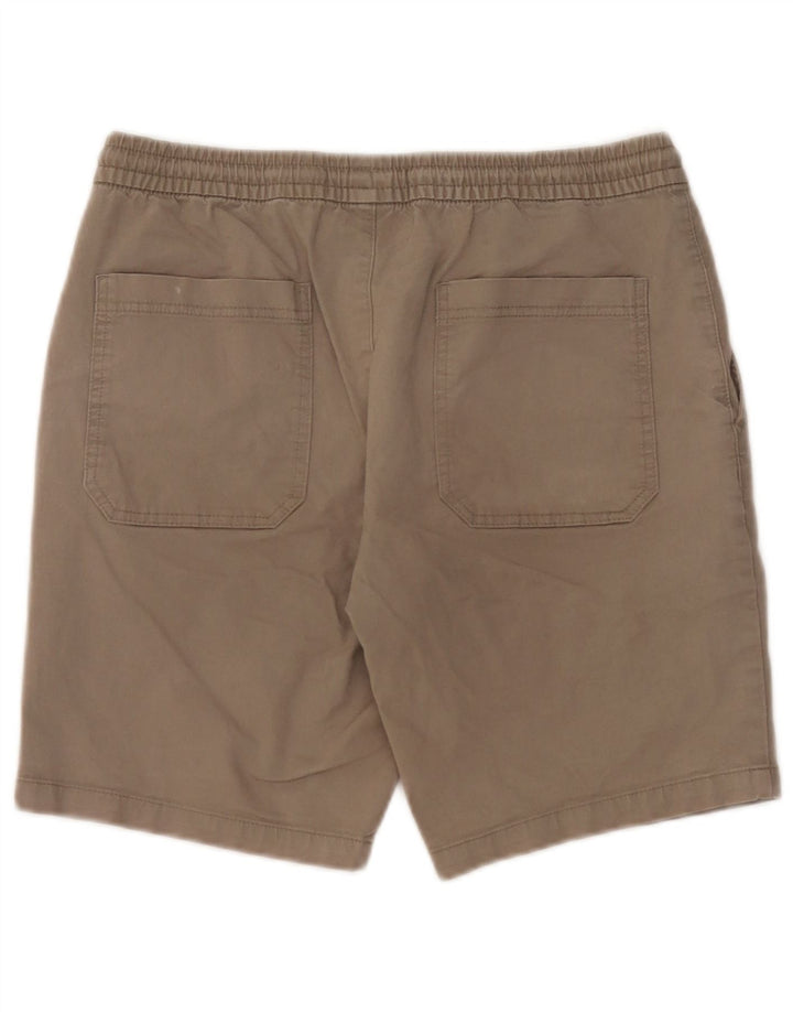 Marks & Spencer Chino Shorts til mænd W32 mellemgrå bomuld