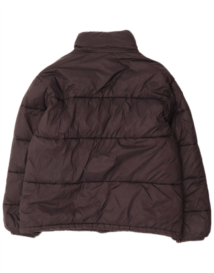 Fila Herre Polstret Jakke UK 44 2XL Sort Polyester
