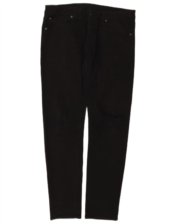 G-Star Herre Slim Jeans W32 L32 Sort Bomuld