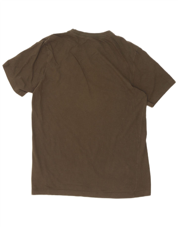 Nike Herre T-shirt Top Medium Khaki Bomuld