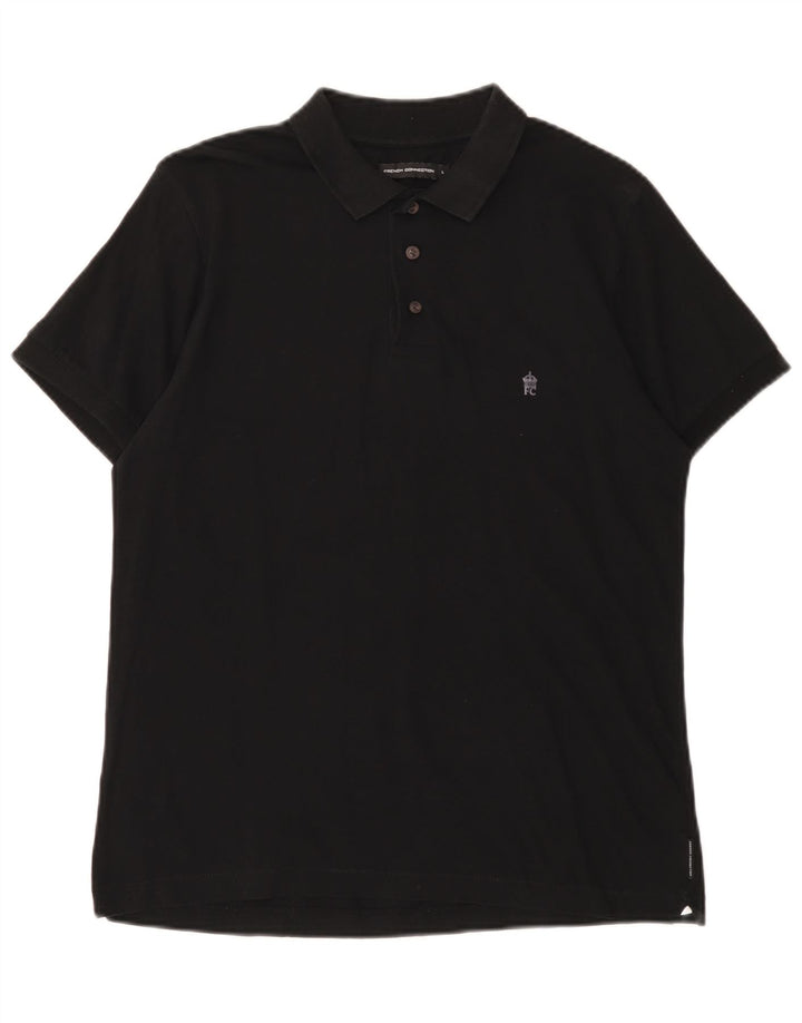 French Connection Herre poloshirt Stor sort bomuld