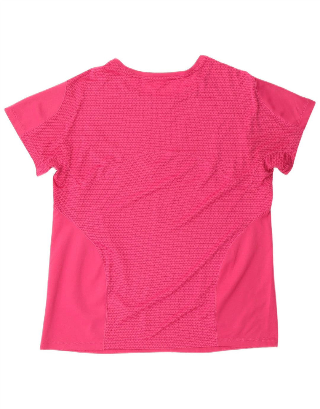 Adidas Dame T-Shirt Top UK 18 XL Pink Polyester
