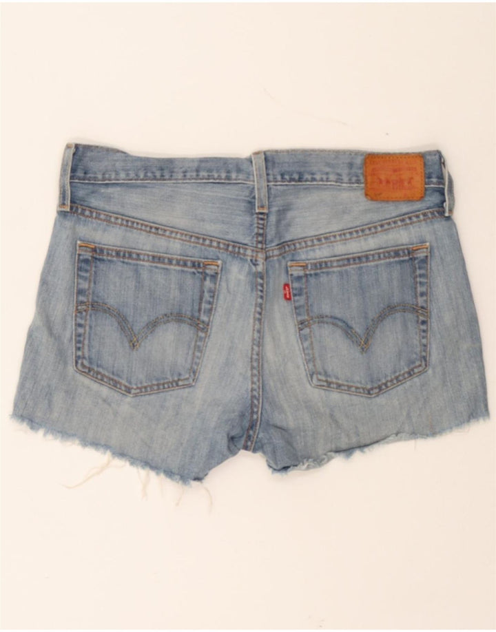 LEVI'S Womens Denim Shorts W26 Small Blue Cotton Vintage Levi's and Second-Hand Levi's from Messina Hembry 