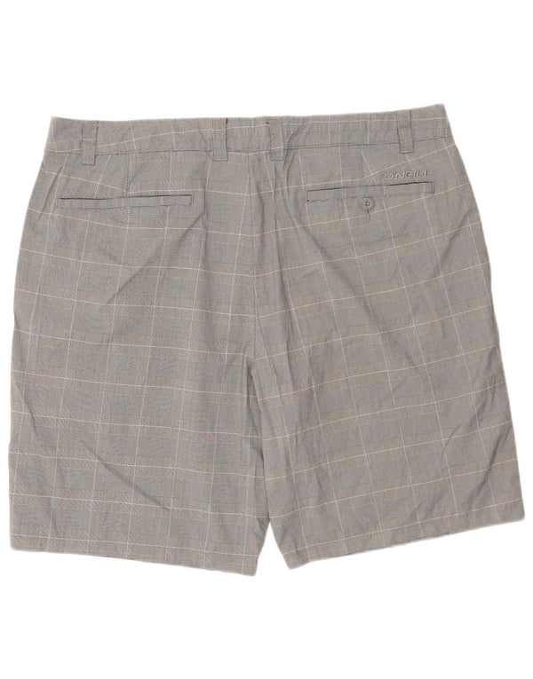 O'Neill Chino Shorts til mænd W40 XL Grå ternet polyester