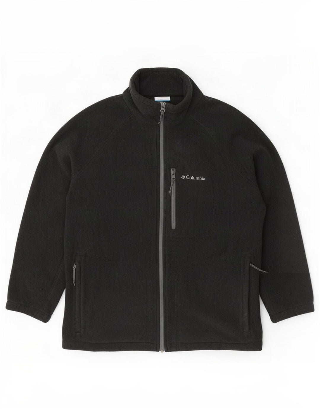 Columbia Herre Fleecejakke UK 40 Stor Sort Polyester