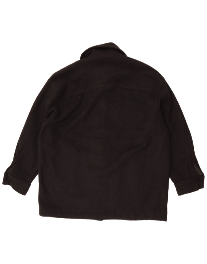 Zara Womens Oversized Utility Jacket UK 6 XS Sort