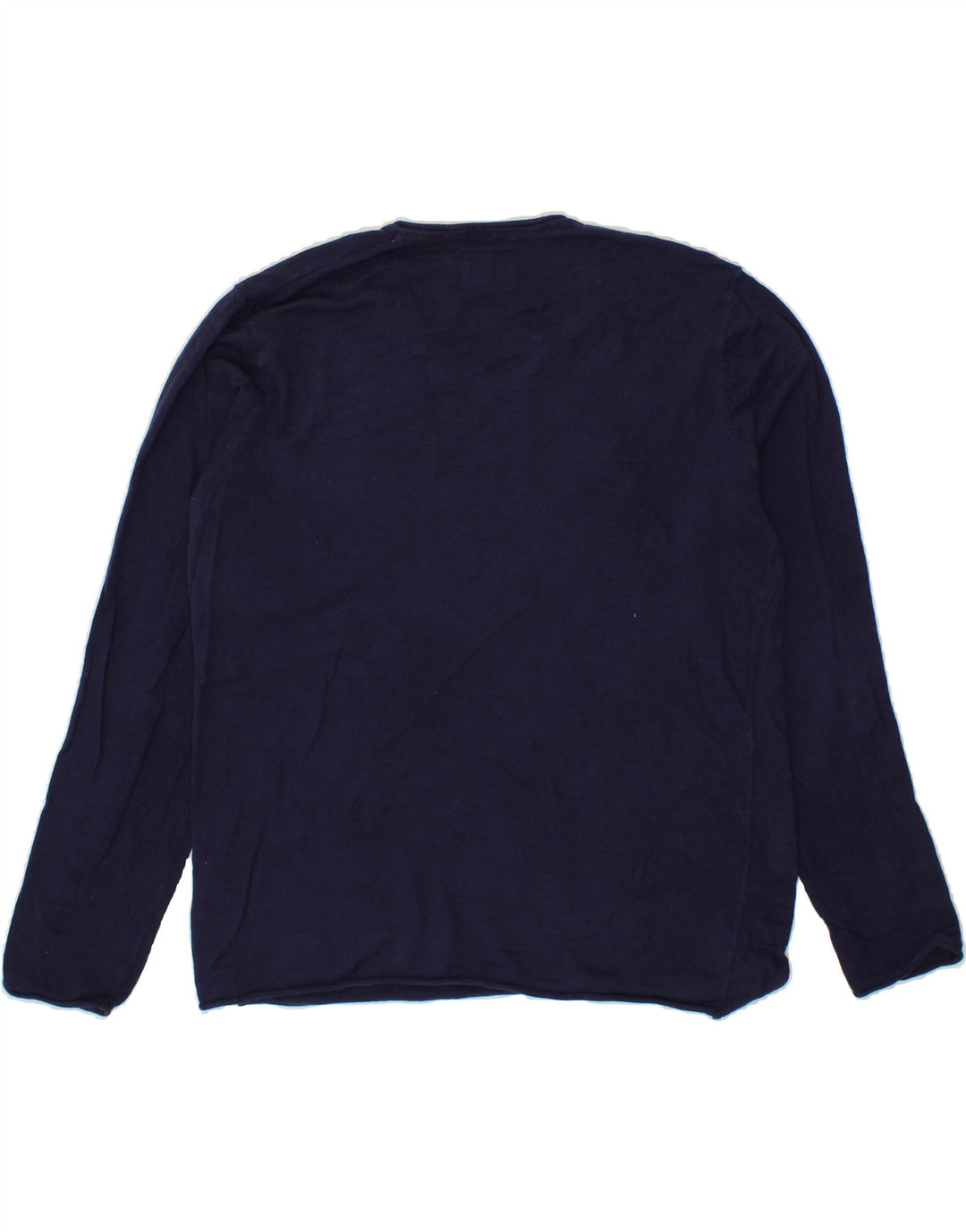 PEPE JEANS Mens Top Long Sleeve Medium Navy Blue Cotton Vintage PEPE Jeans and Second-Hand PEPE Jeans from Messina Hembry 