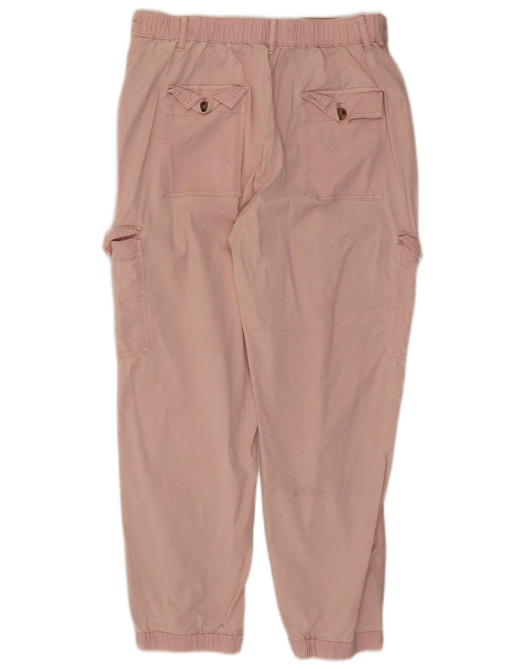 Marks & Spencer Dame Crop Cargo Bukser UK 12 Medium W30 L26 Pink