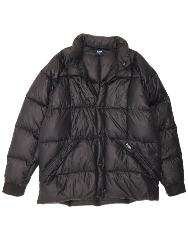 Puffa herre polstret jakke UK 42 XL Sort