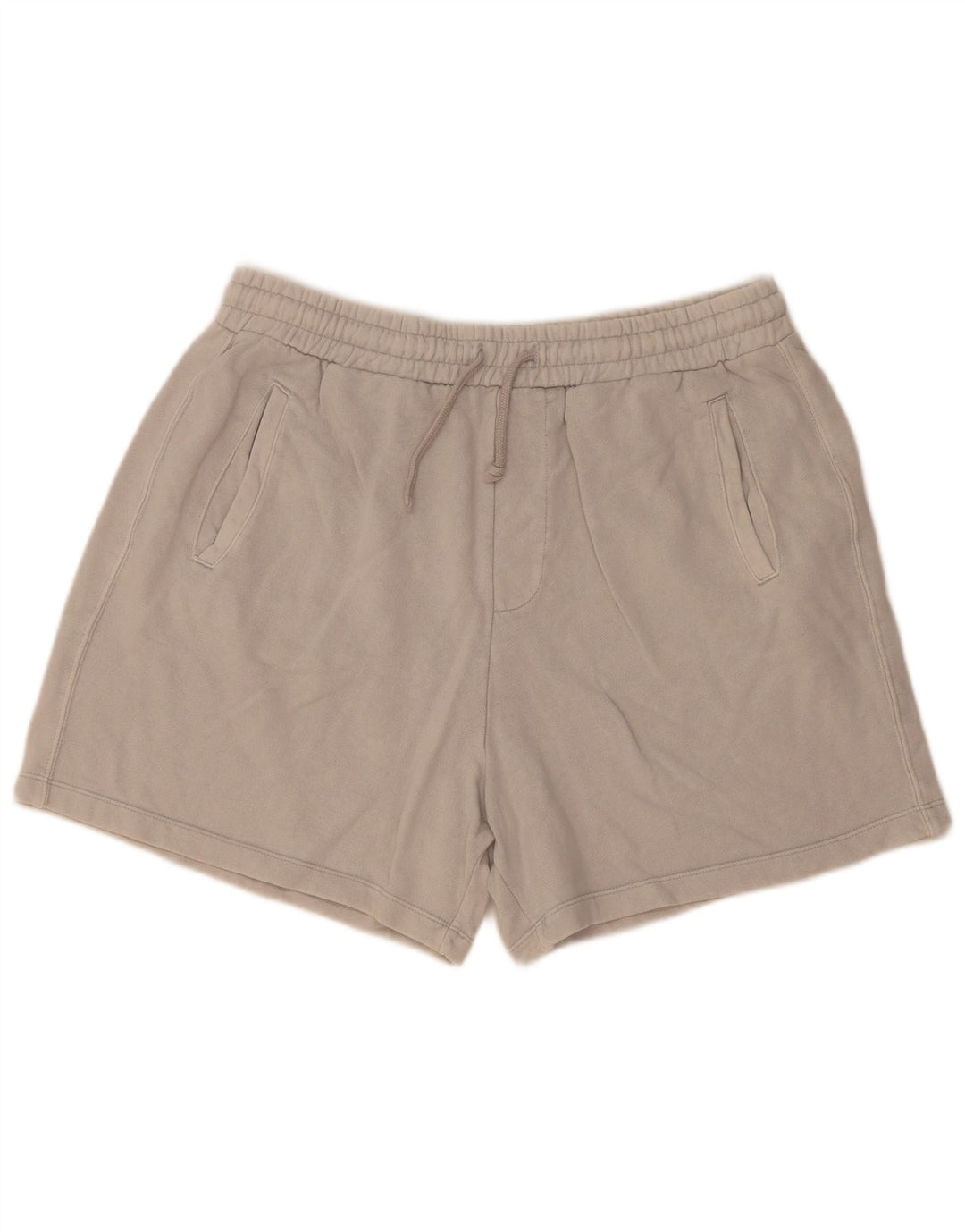 Zara Herre Sportshorts Stor Grå Bomuld