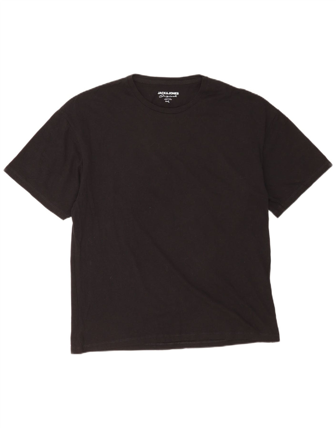 Jack & Jones Herre grafisk T-shirt Top Stor Sort