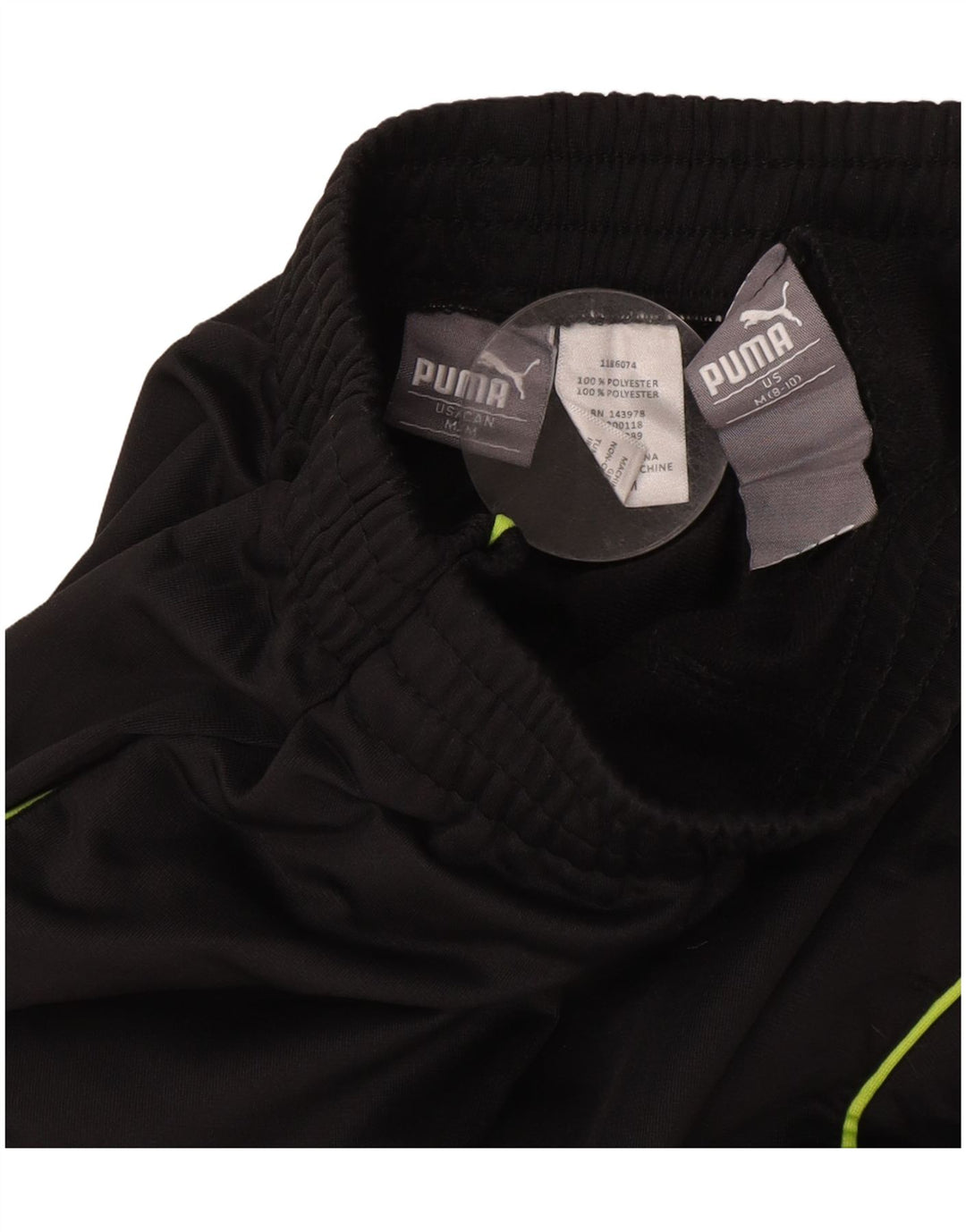 PUMA Træningsdragtsbukser til drenge 8-9 år Medium Sort Polyester