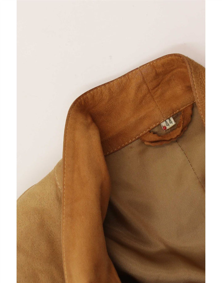 Vintage dame ruskindsjakke IT 44 Medium Beige