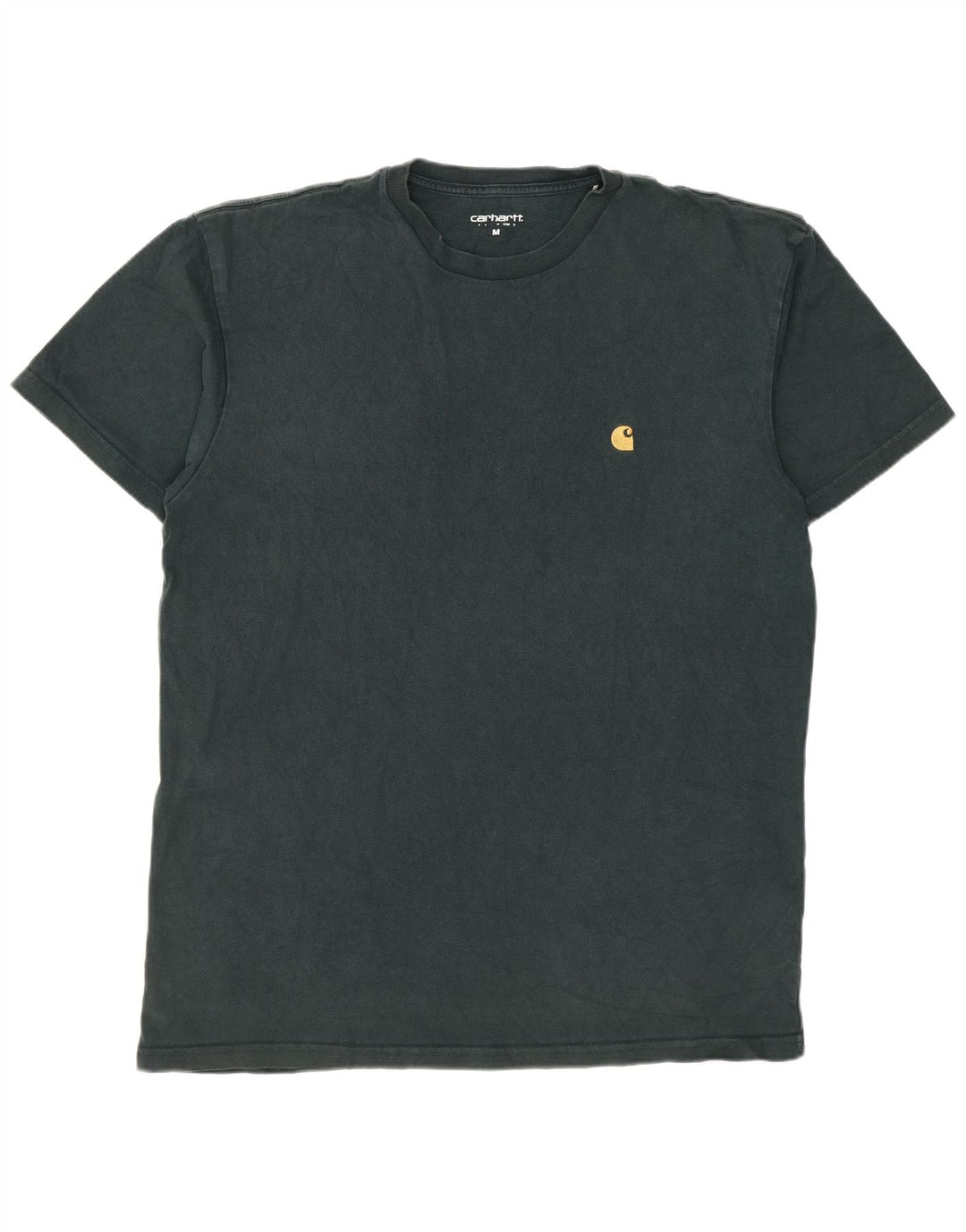 CARHARTT Herre T-Shirt Top Medium Grøn Bomuld