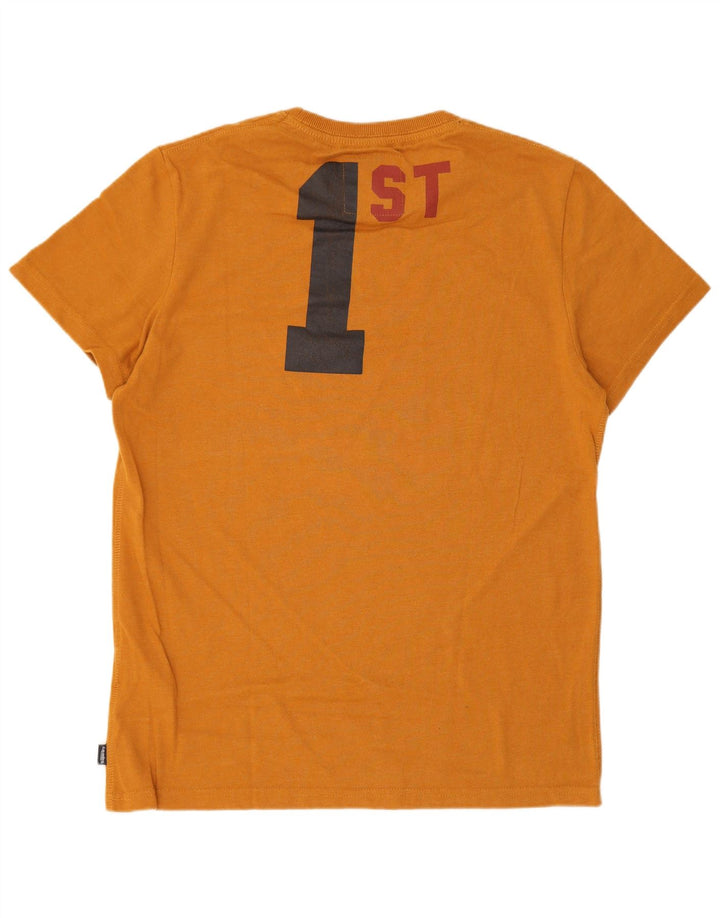 Superdry Grafisk T-shirt top til mænd XL brun bomuld
