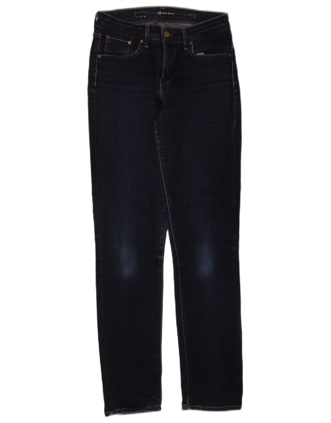 Levi's Slim Jeans til kvinder W28 L32 Marineblå bomuld
