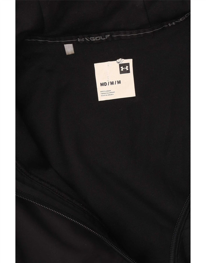 Under Armour Herre hættetrøje med lynlås mellem sort