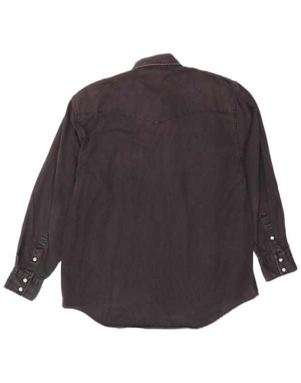 Lee Herre denimskjorte Medium Sort bomuld