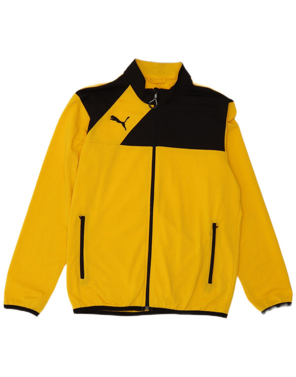 Puma Træningsdragt til mænd Topjakke Medium Gul Colourblock Polyester