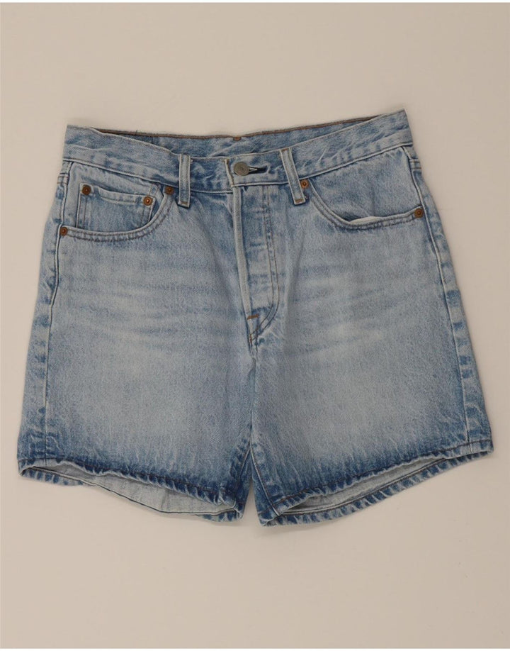 LEVI'S Womens Denim Shorts W27 Small  Blue Cotton Vintage Levi's and Second-Hand Levi's from Messina Hembry 