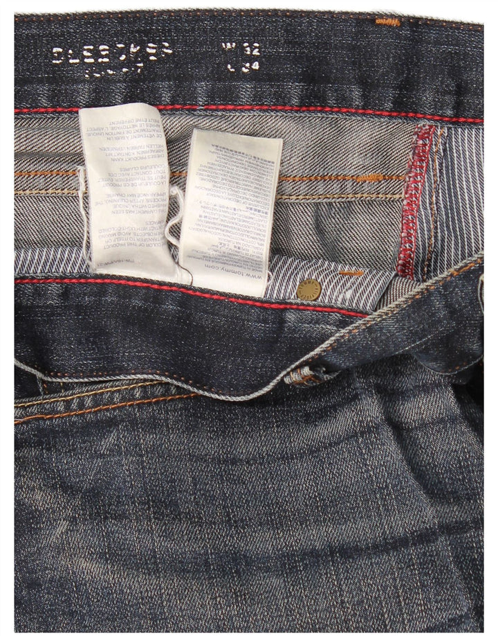 Tommy Hilfiger Herre Bleecker Slim Jeans W32 L34 Marineblå Bomuld