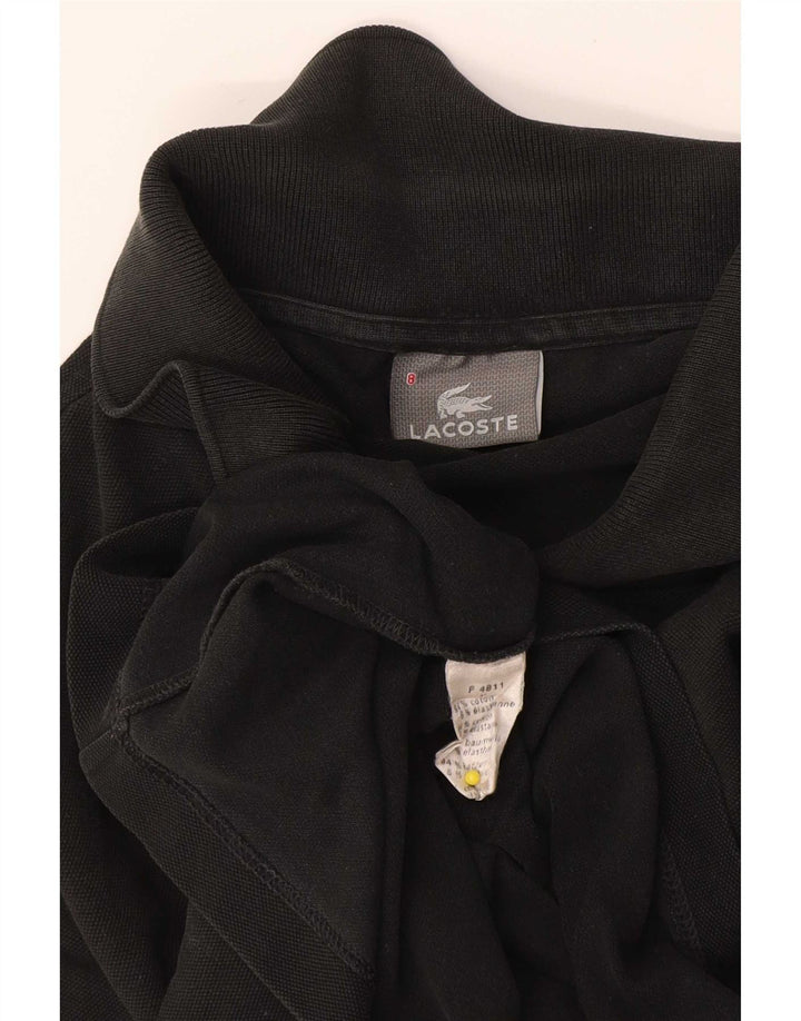 Lacoste Herre Polo Shirt Størrelse 8 3XL Sort Bomuld