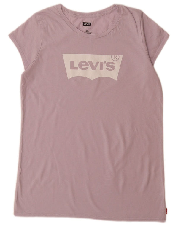 LEVI'S Piger Grafisk T-Shirt Top 15-16 år Lilla